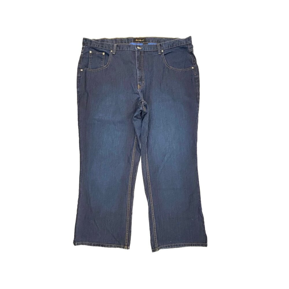Ashley Stewart Bootcut Women's size 26 Dark Wash Blue Denim jeans